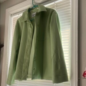 Sun-deh Light Green Utility Jacket